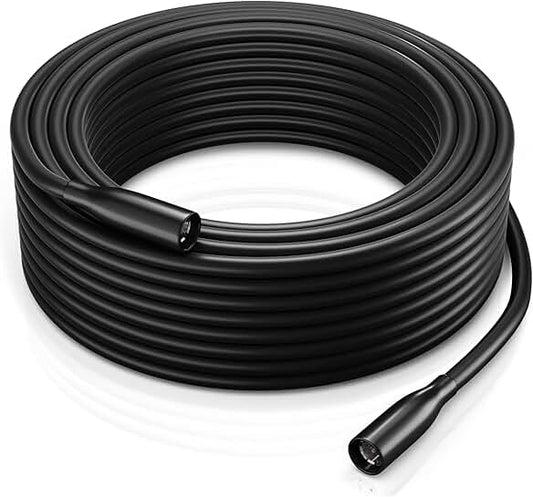 75 ft outdoor RG6 coax cable with gold connectors
