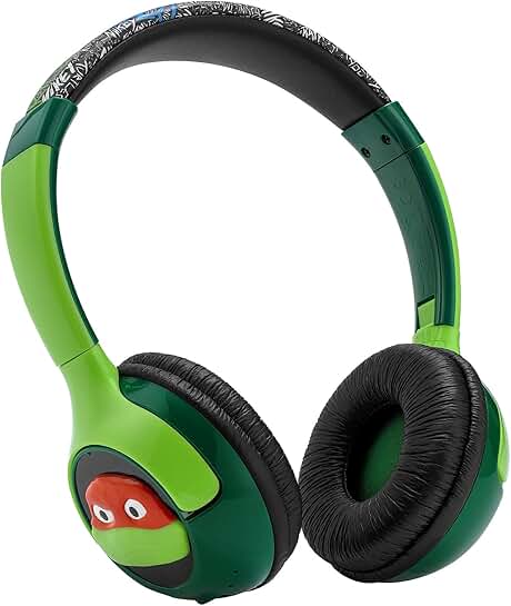 Teenage Mutant Ninja Turtles Wireless Bluetooth Headphones for Kids