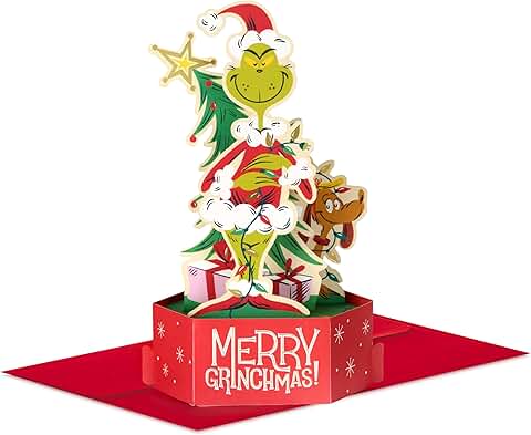 Grinch Pop-Up Christmas Card