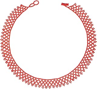 Trendy Beaded Necklace for Women with Seed Beads