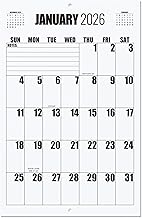 Large Wall Calendar 2026-2027 for Planning and Scheduling
