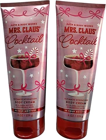 Women's Mrs Claus Hydrating Body Cream, 8 oz, pack of 2