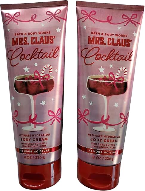 Women's Mrs Claus Hydrating Body Cream, 8 oz, pack of 2