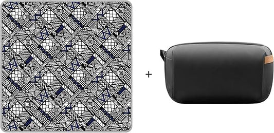 Black Protective Lens Wrap and Organizer Bag