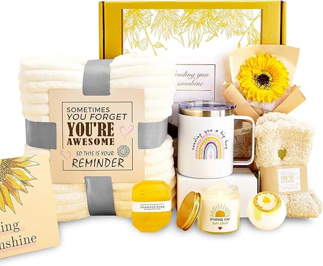 Get Well Gift Basket for Women After Surgery