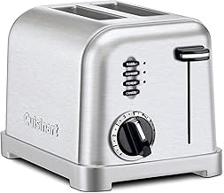 Metal 2-Slice Toaster in Brushed Stainless