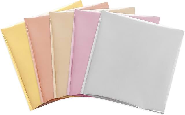 15 Heat-Activated Foil Sheets for Crafting
