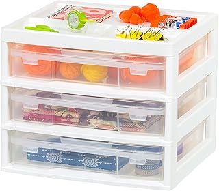 3-Tier Desk Storage for Office and Art Supplies