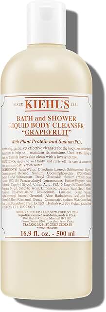 Gentle Grapefruit Body Wash for Moisturized Skin