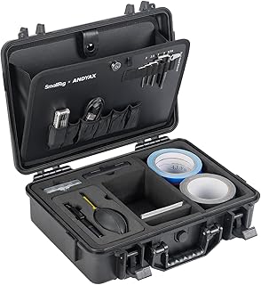 Creator Toolbox with Hard Case, Lens Cleaning, Data Storage, and Labeling