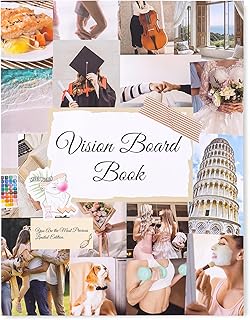 Vision Board Book with 1100+ Images and Quotes