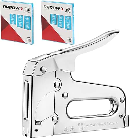 Heavy Duty Staple Gun Kit with Staples for Upholstery