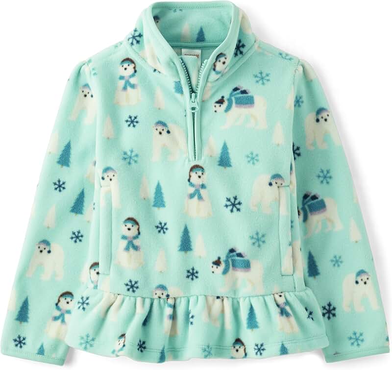 Girls' and Toddler Cozy Microfleece Zip Jacket