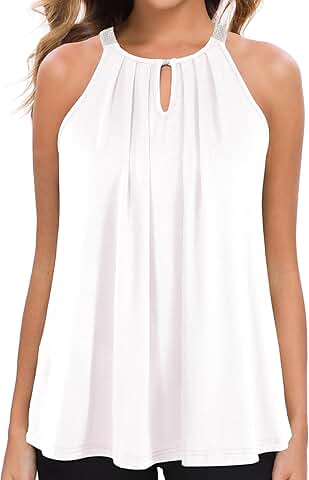 Women's Casual Flowy Sleeveless Tank Top