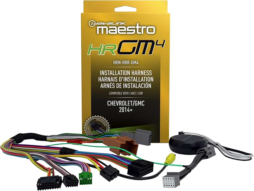 Radio Replacement T-Harness for GM Trucks 2016-19