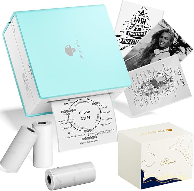 Mini Pocket Sticker Printer for DIY Notes Photos