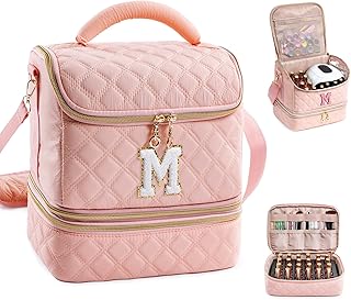 Personalized Nail Polish and Tool Organizer Bag