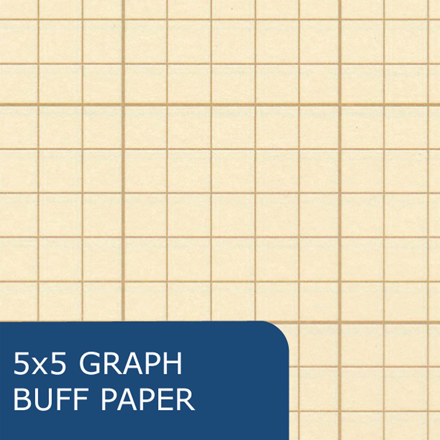 8.5" x 11" Grid Paper Pad, 100 Sheets