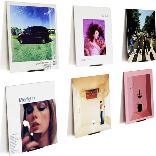 Compact bathroom plunger and toilet brush set