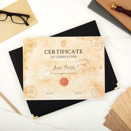 Vintage Stationery Paper and Envelopes Set, 48 Pack