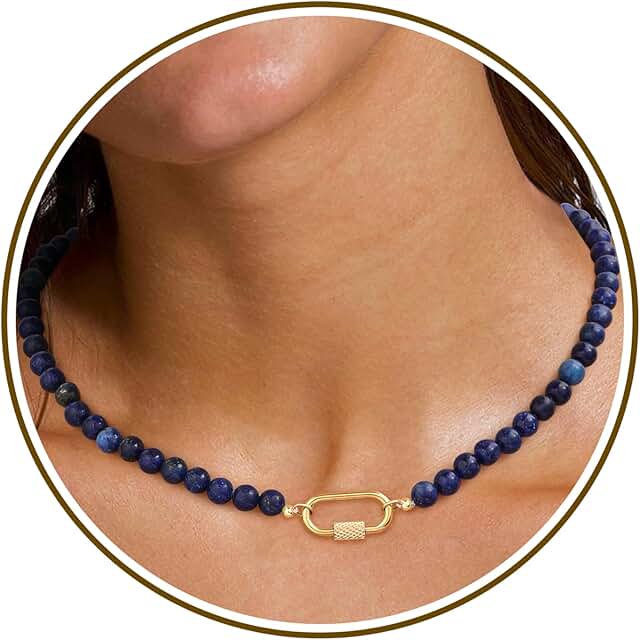 Colorful Beaded Necklace for Women and Teens