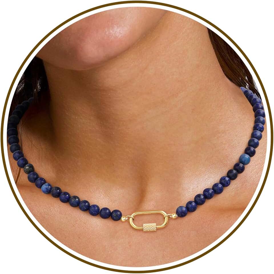 Colorful Beaded Necklace for Women and Teens