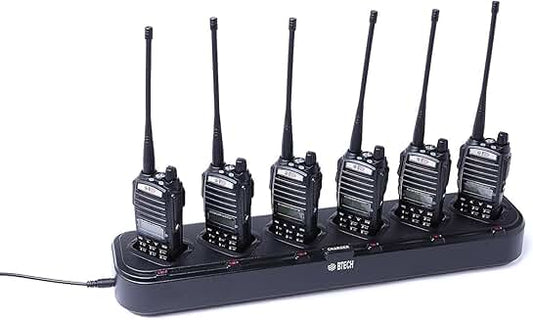 6-Way Multi Charger for UV-82 and GMRS Radios