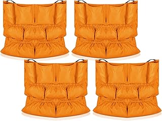 4-Piece Trash Can Caddy for 32-50 Gallon Bins