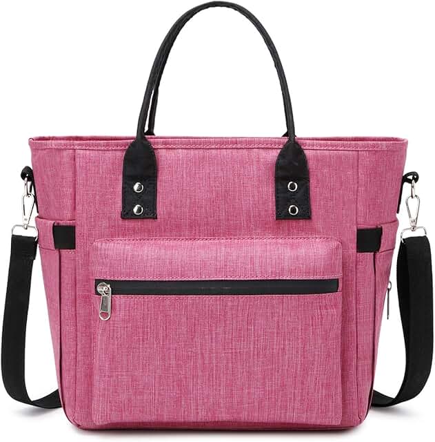 Insulated Water-Resistant Lunch Bag with Shoulder Strap