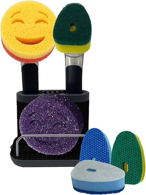 Smiling Handle with Soap Dispenser and Sponges