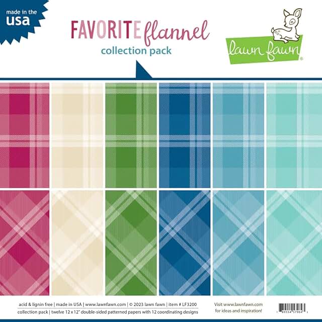 Favorite Flannel 12x12 Collection Pack