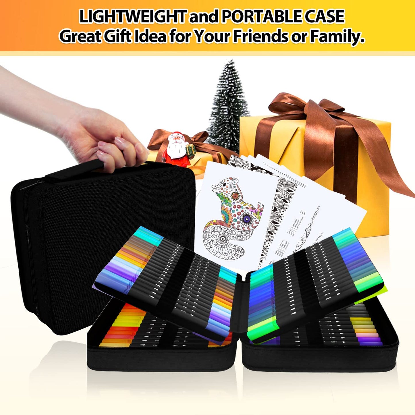 Art Supplier Dual Brush Markers Set 110 Colors