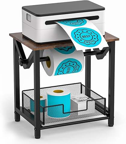 Label Holder for Rolls and Fan-Fold Labels