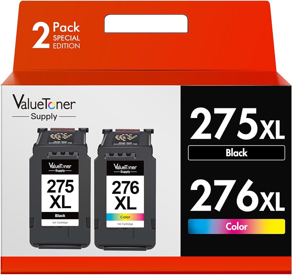 High Yield Replacement Ink Cartridges for Canon PIXMA Printers