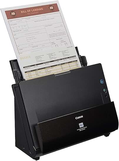 Office Document Scanner in Black