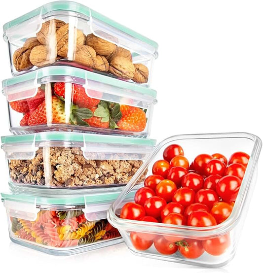 4-Pack Auto-Rolling Beverage Can Organizer for Fridge