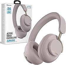 Wireless Over-Ear Noise Cancelling Headphones with Mic