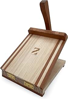 Wooden 12-Inch Tortilla Multi-Press for Homemade and Commercial Use