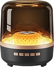 Wireless Bluetooth Speaker with Lights and Long Battery