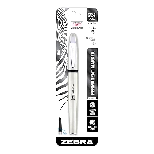 Fine Bullet Permanent Marker with Steel Barrel