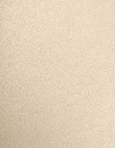 Taupe Metallic Letter Paper, 8.5 x 11, 80lb, 50 sheets