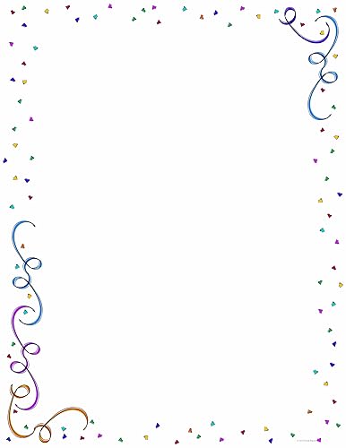 Party Elements Letterhead, 8.5 x 11 inches, 80 sheets