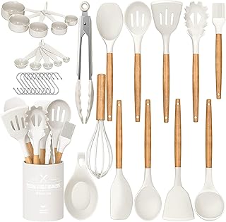 33-Piece Non-Stick Silicone Kitchen Utensil Set