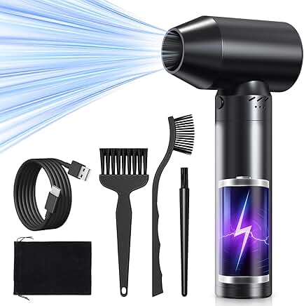 Cordless Electric Air Duster for Cleaning and Dusting