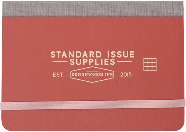 Small grid pocket journal for writing and drawing