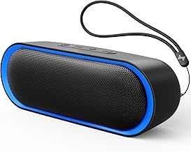 Waterproof Bluetooth Portable Speaker with 24-Hour Play