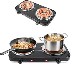 2000W Double Electric Hot Plate with 5 Temperature Settings