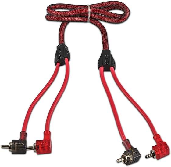 2-Channel RCA Audio Cable, 3 ft, Noise Reducing