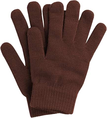 Warm Stretch Full Finger Gloves for Adults