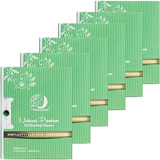 Facial Oil Blotting Papers for Oily Skin, 600 Sheets